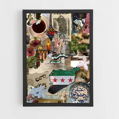 ap-syria flag-11 cadre Noir