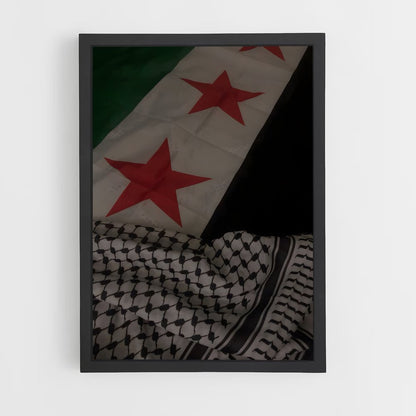 ap-syria flag-12 cadre Noir