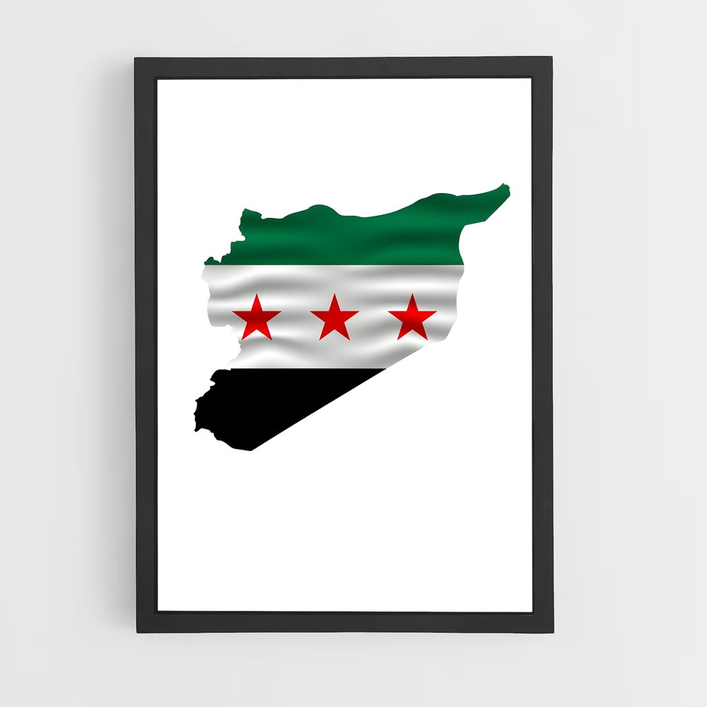 ap-syria flag-8 cadre Noir
