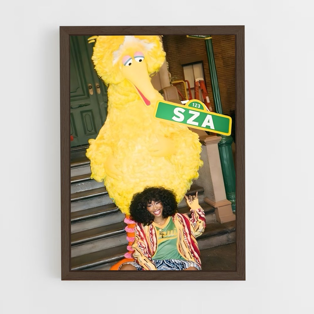 ap-sza-4 cadre Bois foncé