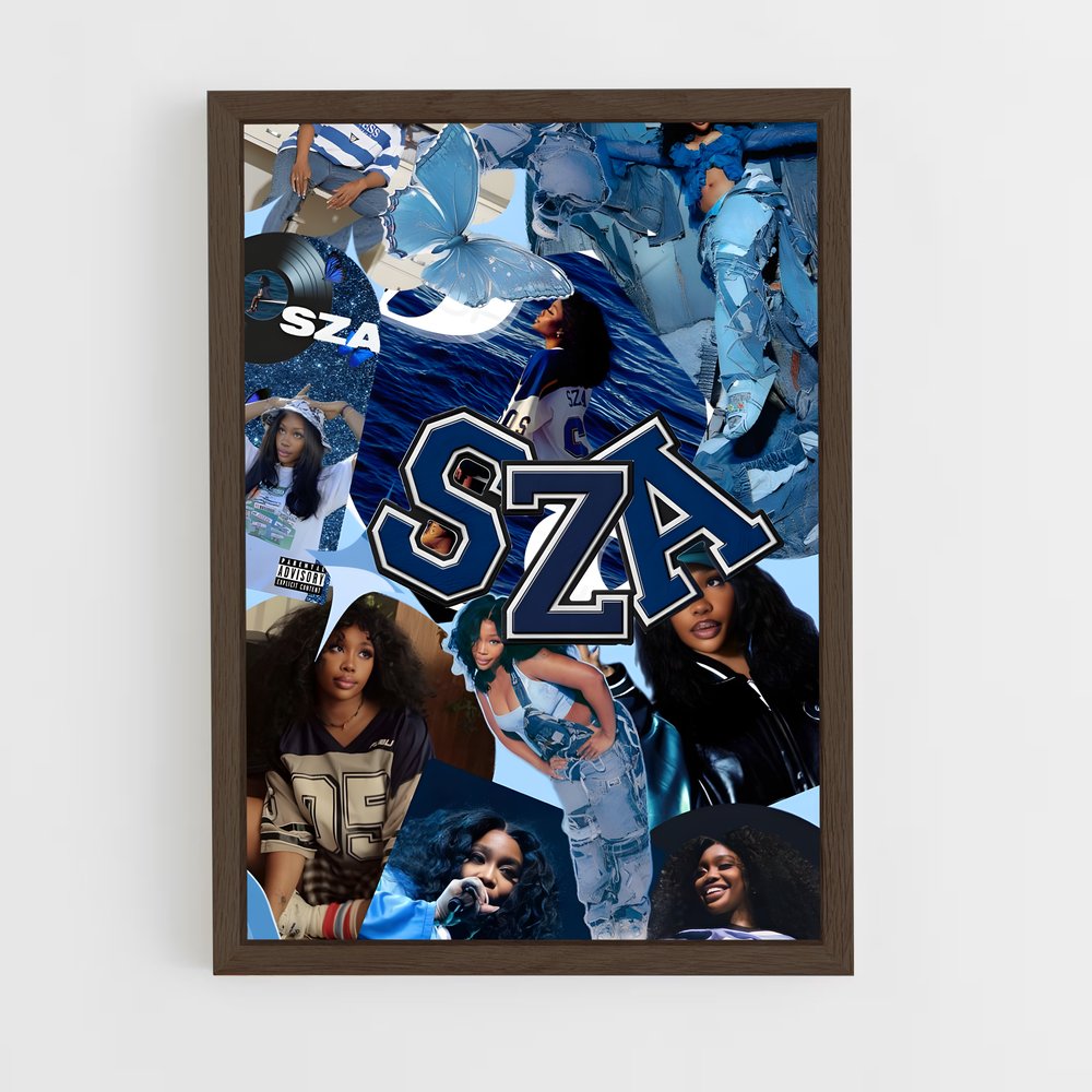 ap-sza-6 cadre Bois foncé