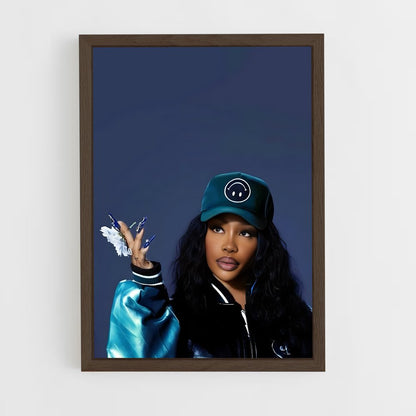 ap-sza-7 cadre Bois foncé