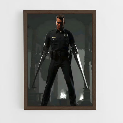 ap-t-1000-2 cadre Bois foncé