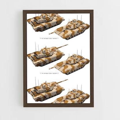 ap-t-14 armata-1 cadre Bois foncé