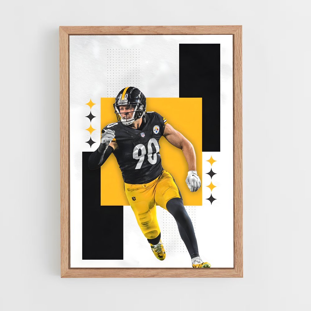 ap-t.j. watt-10 cadre Bois clair