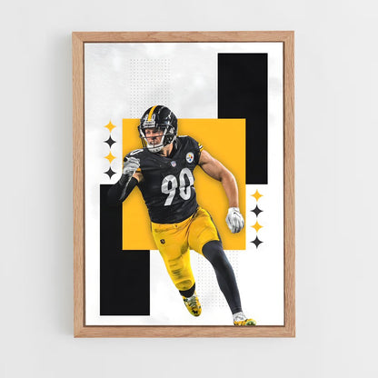 ap-t.j. watt-10 cadre Bois clair
