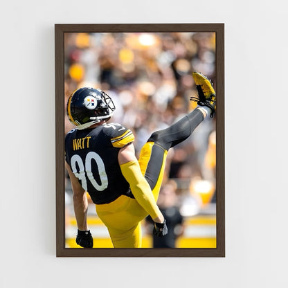 ap-t.j. watt-4 cadre Bois foncé