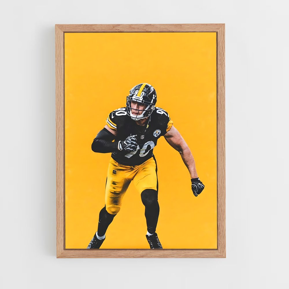 ap-t.j. watt-6 cadre Bois clair
