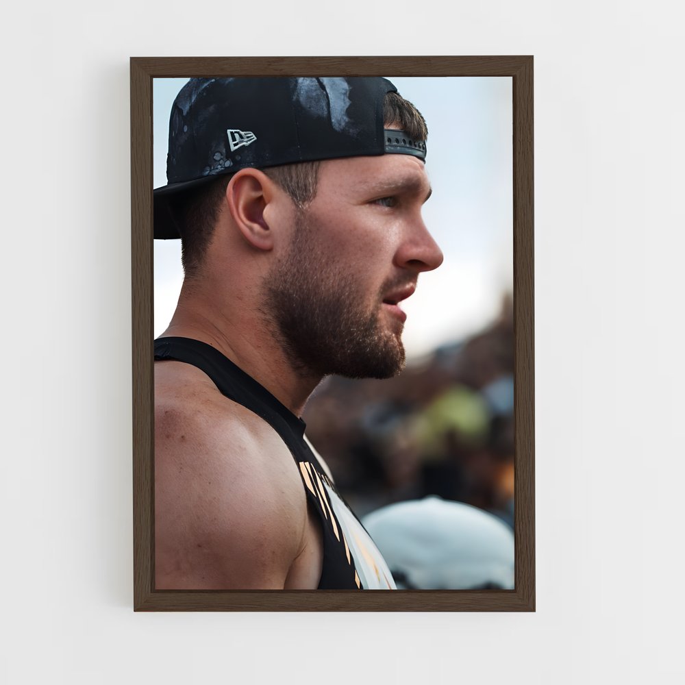 ap-t.j. watt-7 cadre Bois foncé
