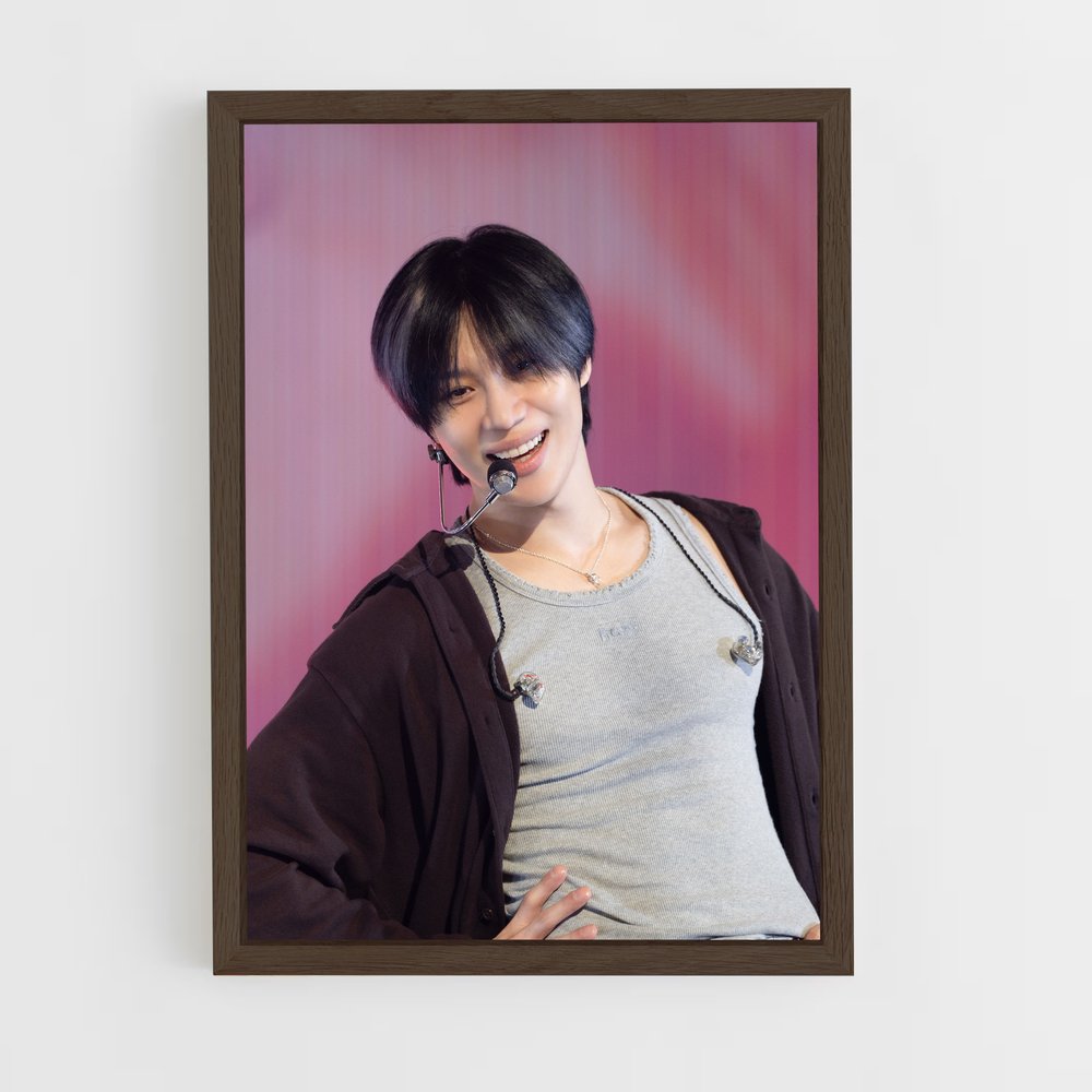 ap-taemin-1 cadre Bois foncé