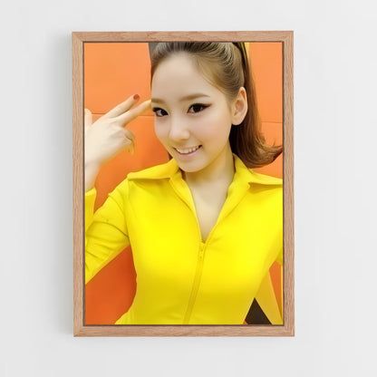 ap-taeyeon-4 cadre Bois clair