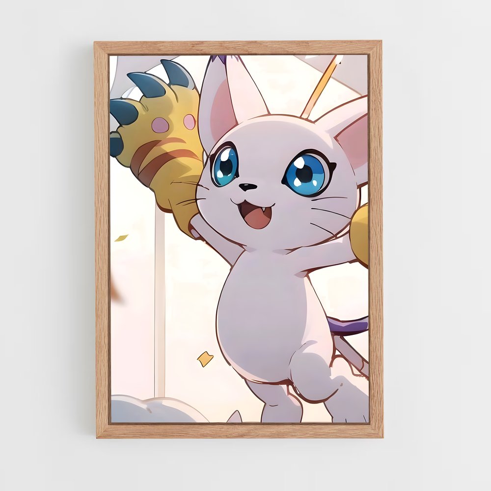 ap-tailmon-1 cadre Bois clair