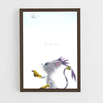 ap-tailmon-2 cadre Bois foncé