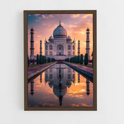 ap-taj mahal-1 cadre Bois foncé