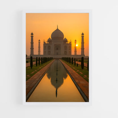 ap-taj mahal-10 cadre Blanc