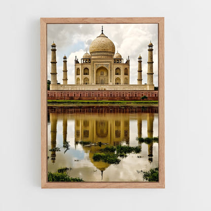 ap-taj mahal-5 cadre Bois clair