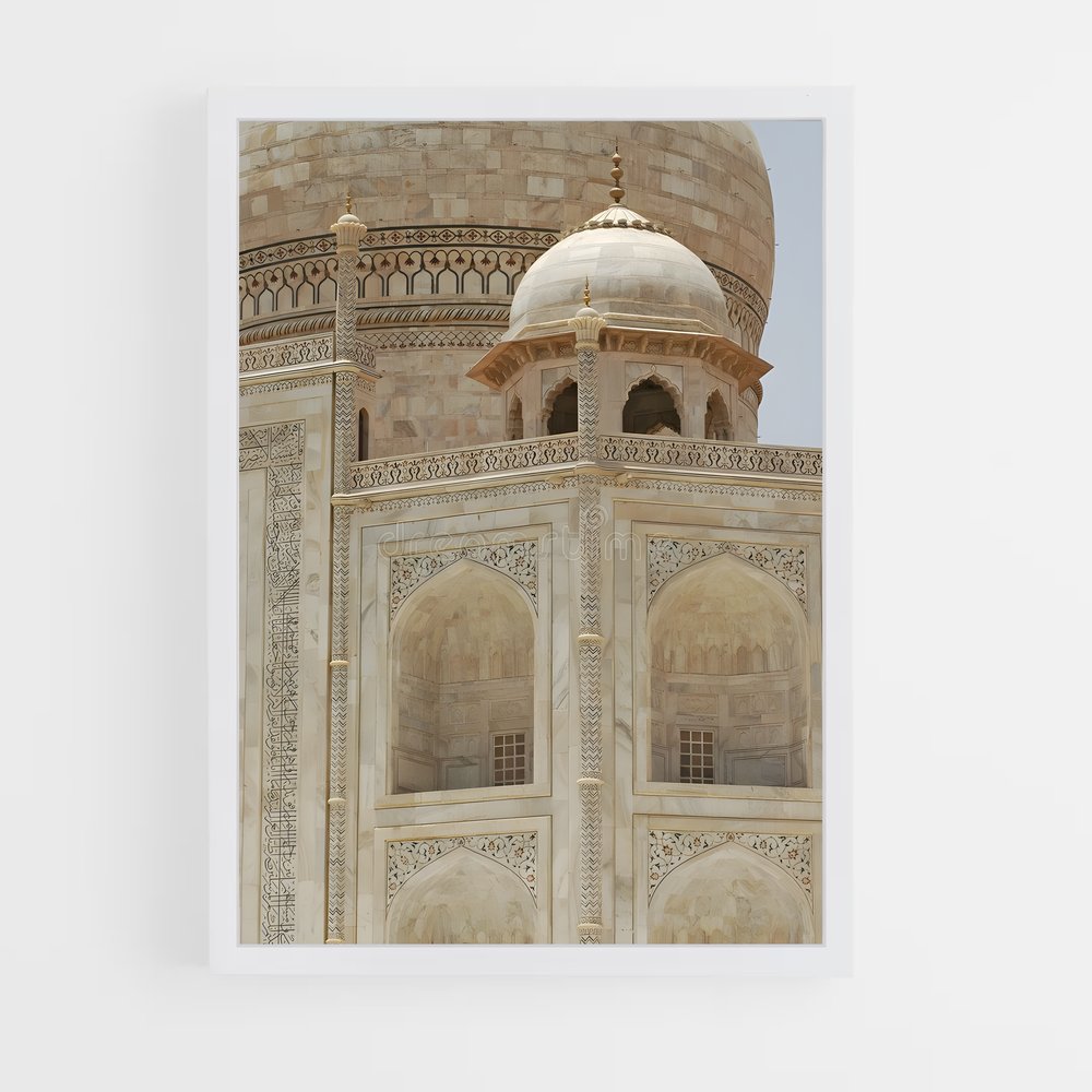 ap-taj mahal-9 cadre Blanc