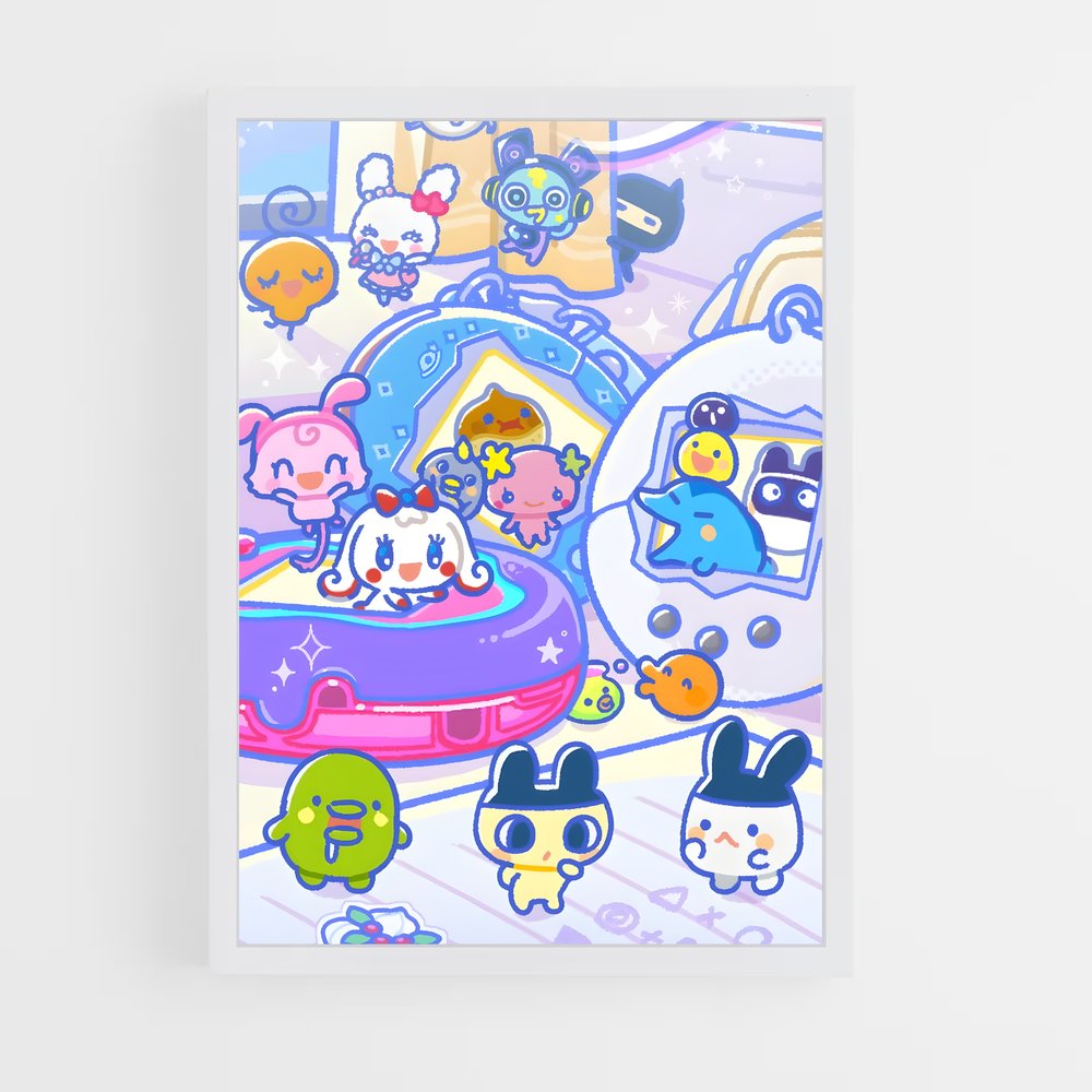 ap-tamagotchi-1 cadre Blanc