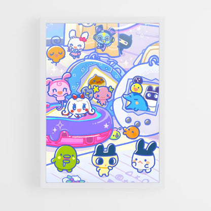 ap-tamagotchi-1 cadre Blanc