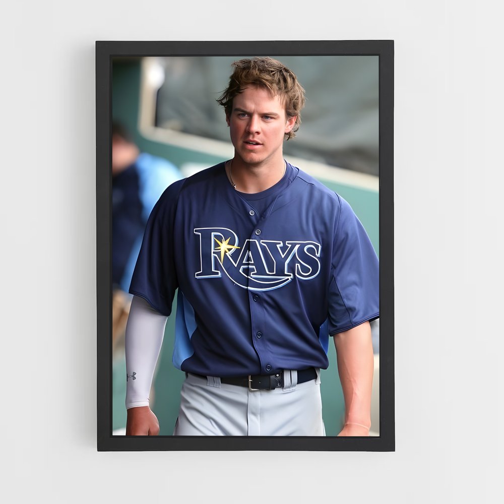 ap-tampa bay rays-9 cadre Noir