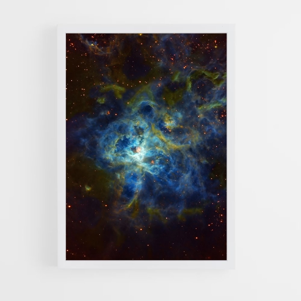 ap-tarantula nebula-5 cadre Blanc