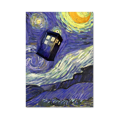 Poster Tardis Voyageur