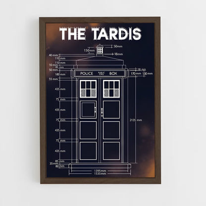 ap-tardis-2 cadre Bois foncé
