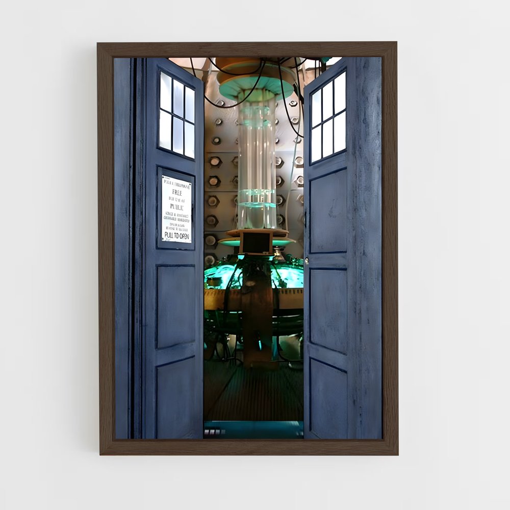 ap-tardis-4 cadre Bois foncé