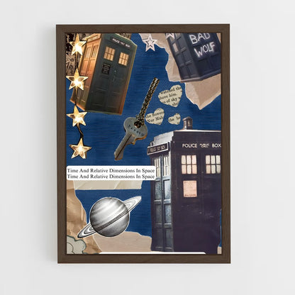 ap-tardis-6 cadre Bois foncé