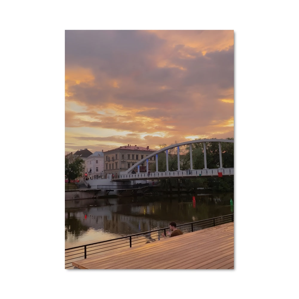 Poster Banc En Bois