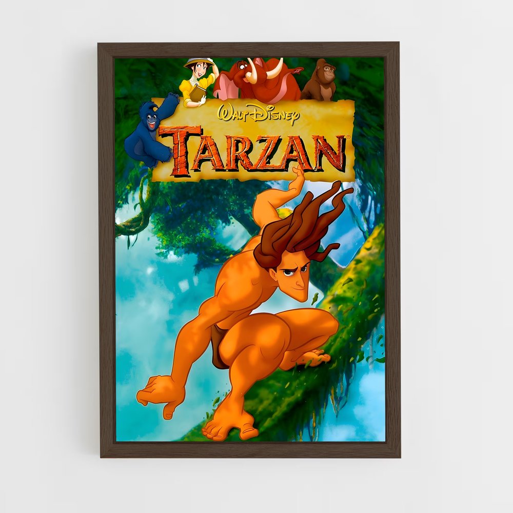 ap-tarzan-1 cadre Bois foncé