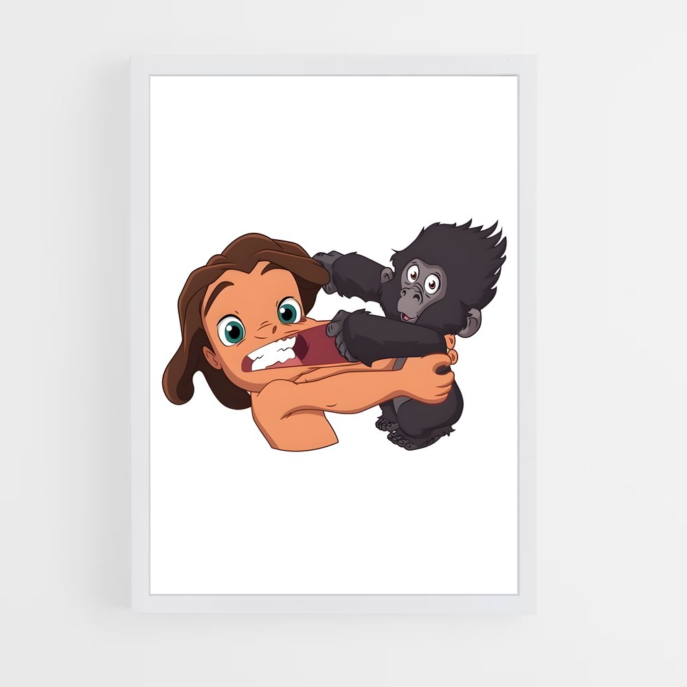 ap-tarzan-3 cadre Blanc