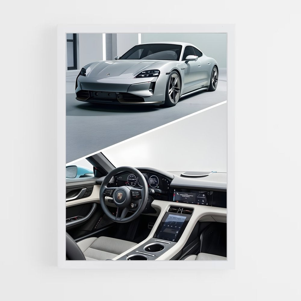 ap-taycan turbo gt-2 cadre Blanc
