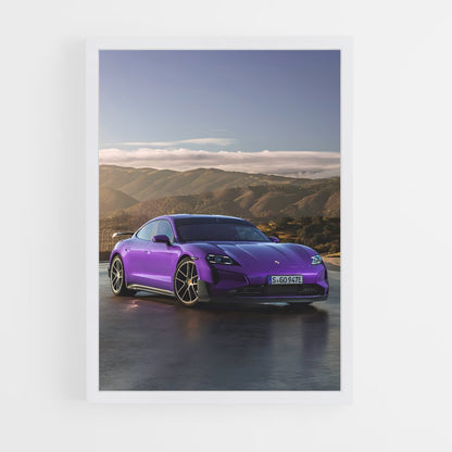 ap-taycan turbo gt-3 cadre Blanc