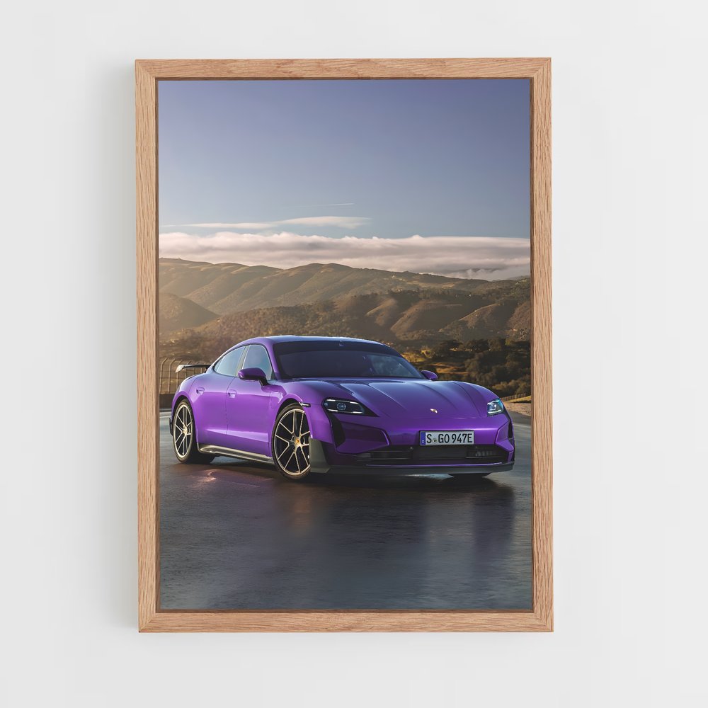 ap-taycan turbo gt-3 cadre Bois clair