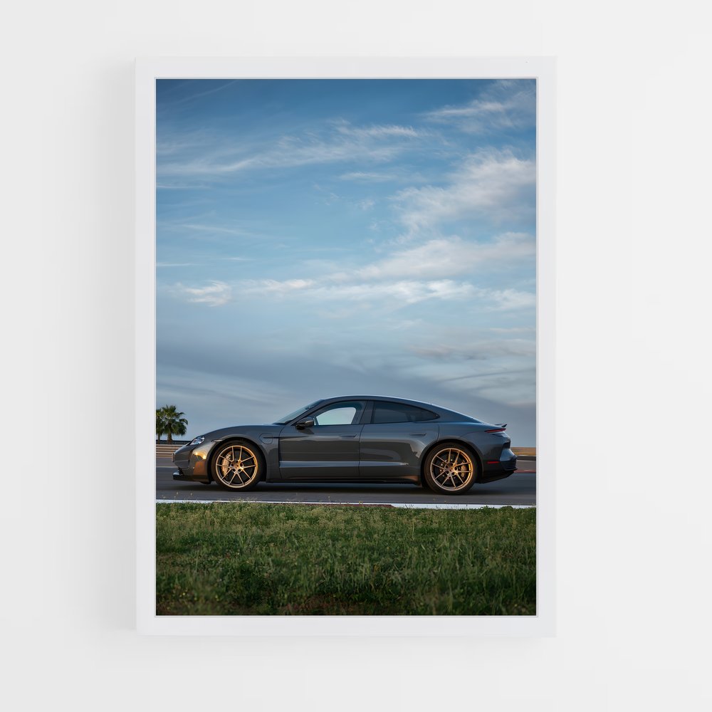 ap-taycan turbo gt-6 cadre Blanc
