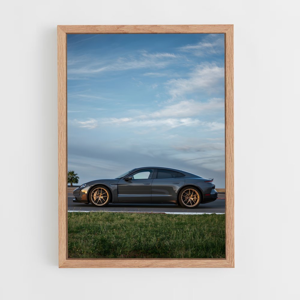 ap-taycan turbo gt-6 cadre Bois clair