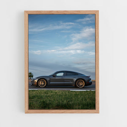 ap-taycan turbo gt-6 cadre Bois clair