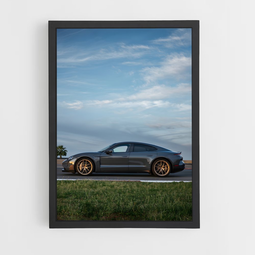 ap-taycan turbo gt-6 cadre Noir