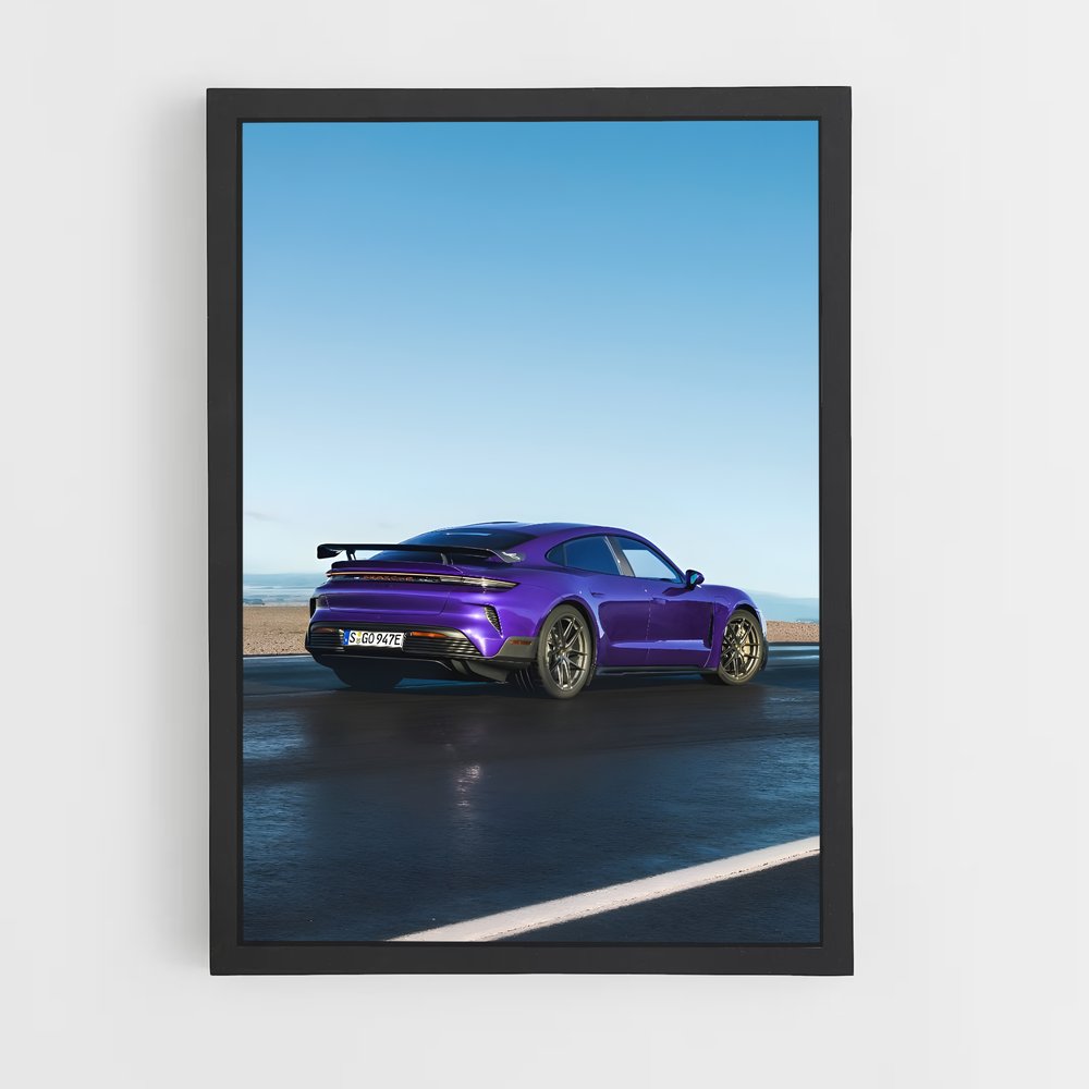 ap-taycan turbo gt-7 cadre Noir
