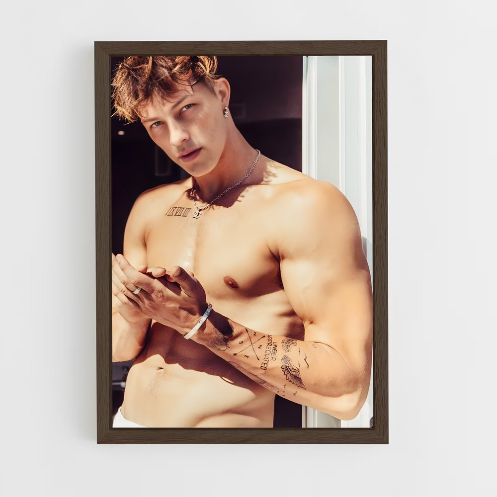 ap-tayler holder-9 cadre Bois foncé
