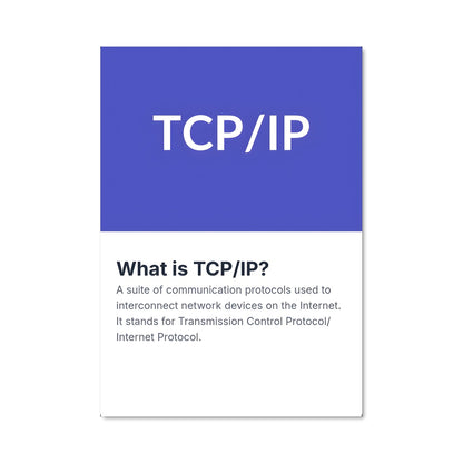 Poster TCP Unplugged