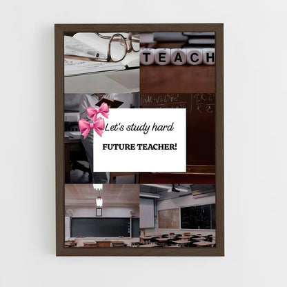 ap-teacher-1 cadre Bois foncé