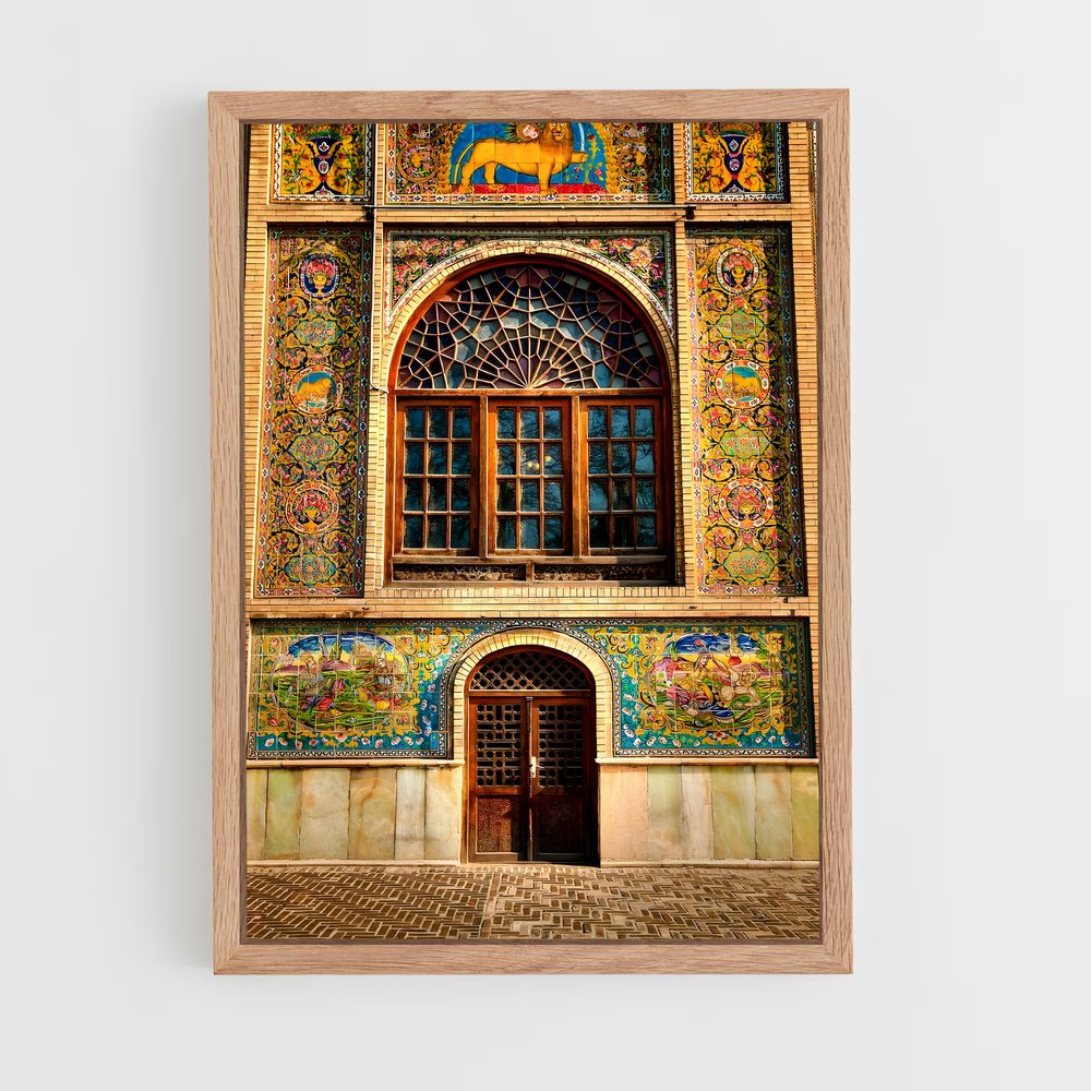 ap-tehran-10 cadre Bois clair