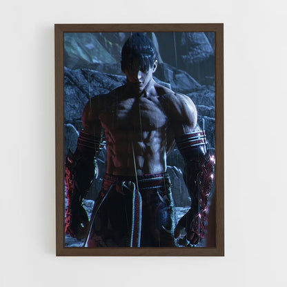 ap-tekken-5 cadre Bois foncé
