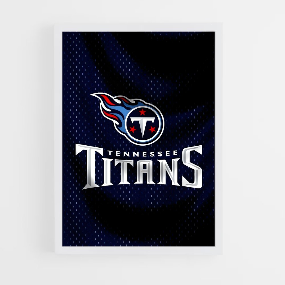 ap-tennessee titans-6 cadre Blanc