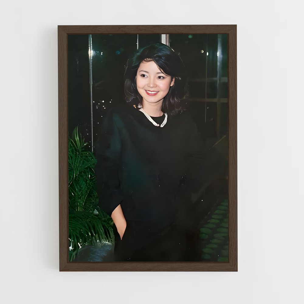 ap-teresa teng-5 cadre Bois foncé