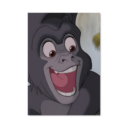 Poster Gorilla Joyeux