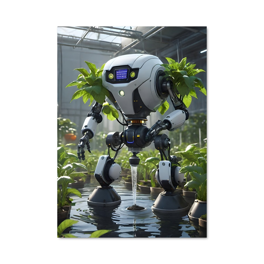 Poster Jardin de Robotique