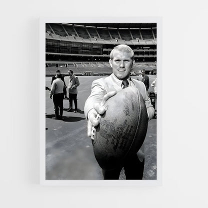 ap-terry bradshaw-2 cadre Blanc